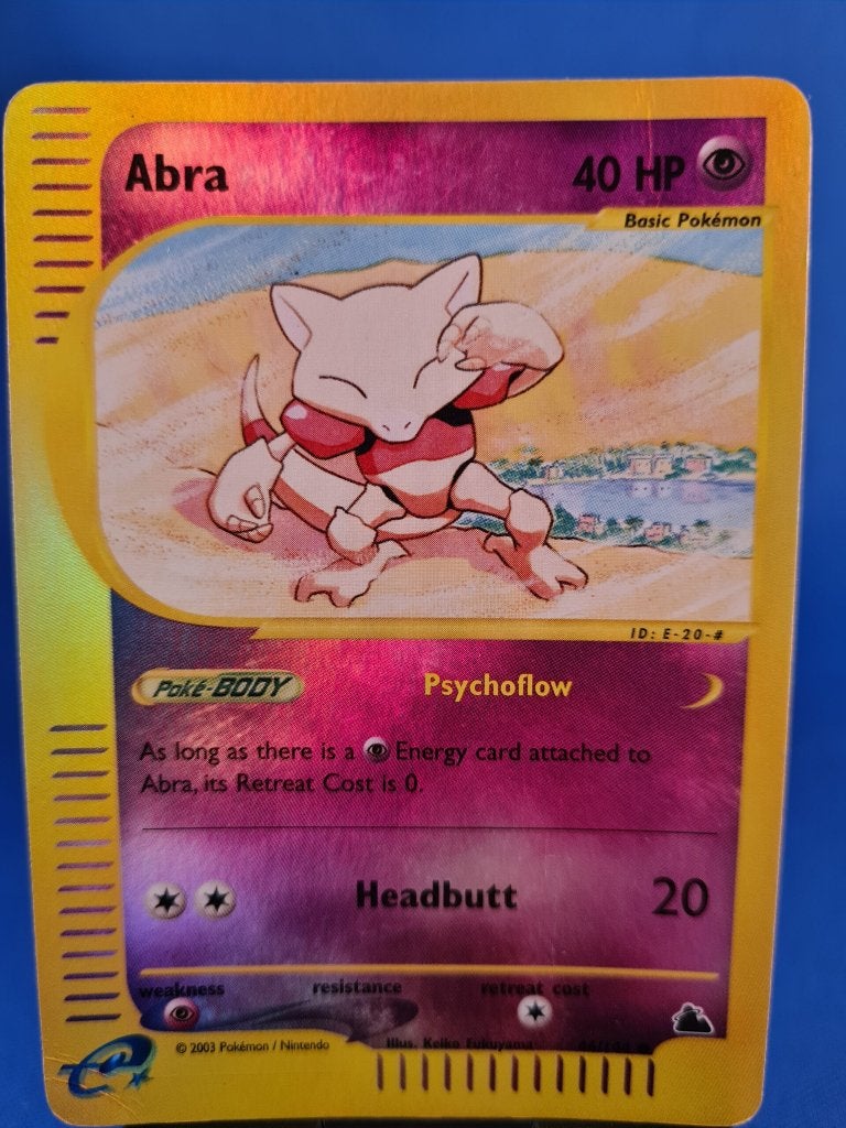 Abra 46/144 - Skyridge (Reverse Holo), Hobby en Vrije tijd, Verzamelkaartspellen | Pokémon, Verzenden, Gebruikt