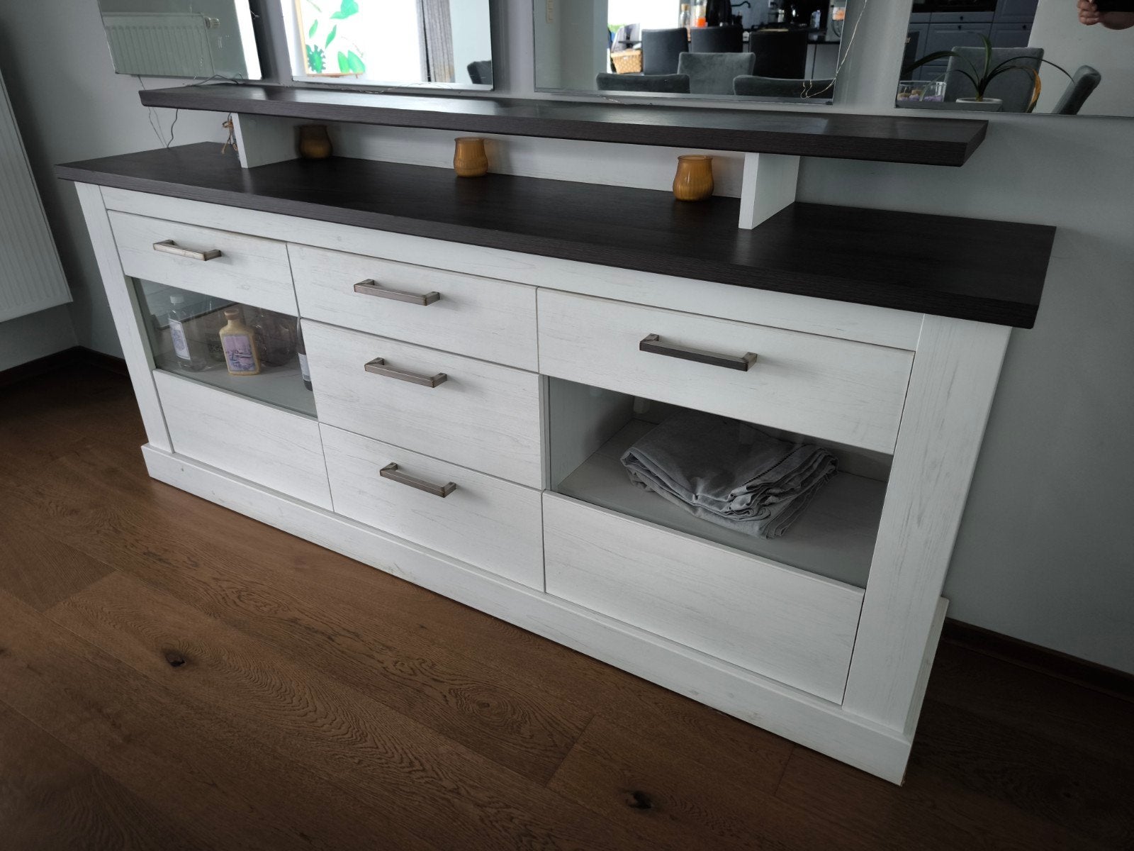 Dressoir met spiegels, Huis en Inrichting, Kasten | Dressoirs, Ophalen