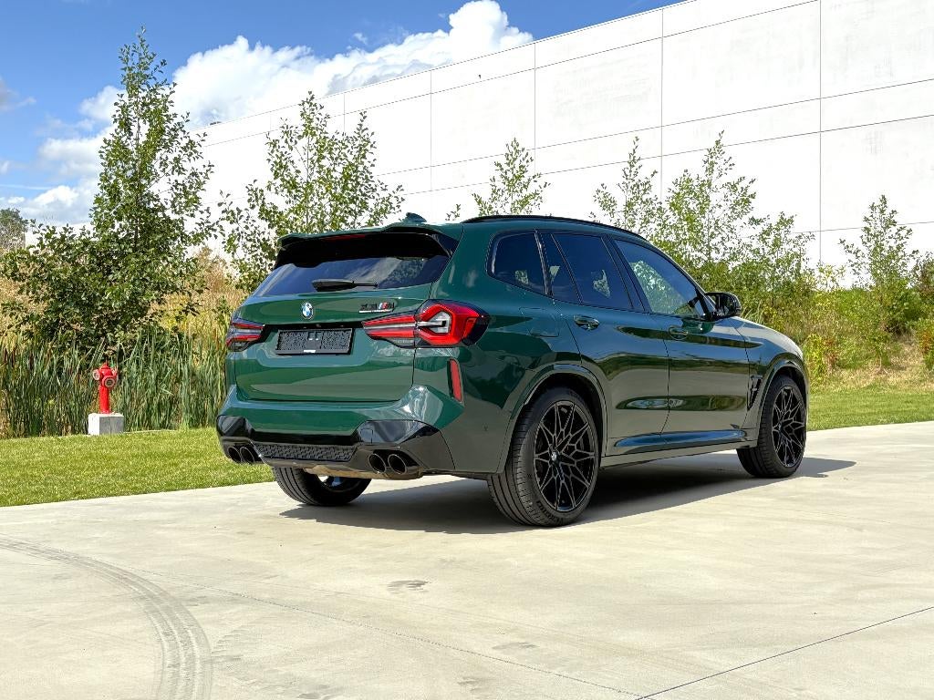 BMW X3M Competition unique masterpiece in britishracinggreen, Achat, 375 kW, Euro 6, Entreprise