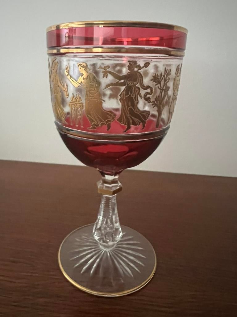 Val Saint Lambert glas Danse De Flore, Enlèvement ou Envoi