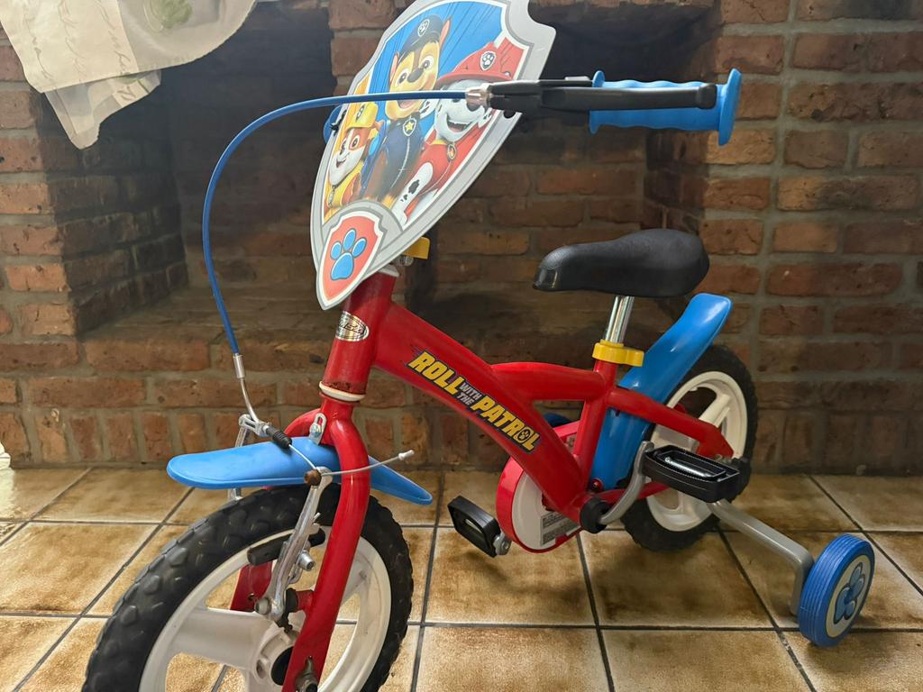 Pawpetrol fiets, Ophalen, Zo goed als nieuw