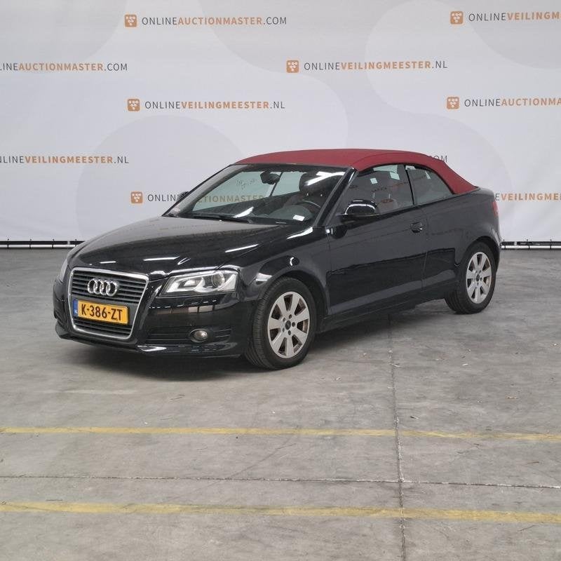 Personenauto Audi, A3 Cabriolet, 2.0 TFSI Ambition, 2009, Auto's, 4 zetels, 4 cilinders, Zwart, Nieuw