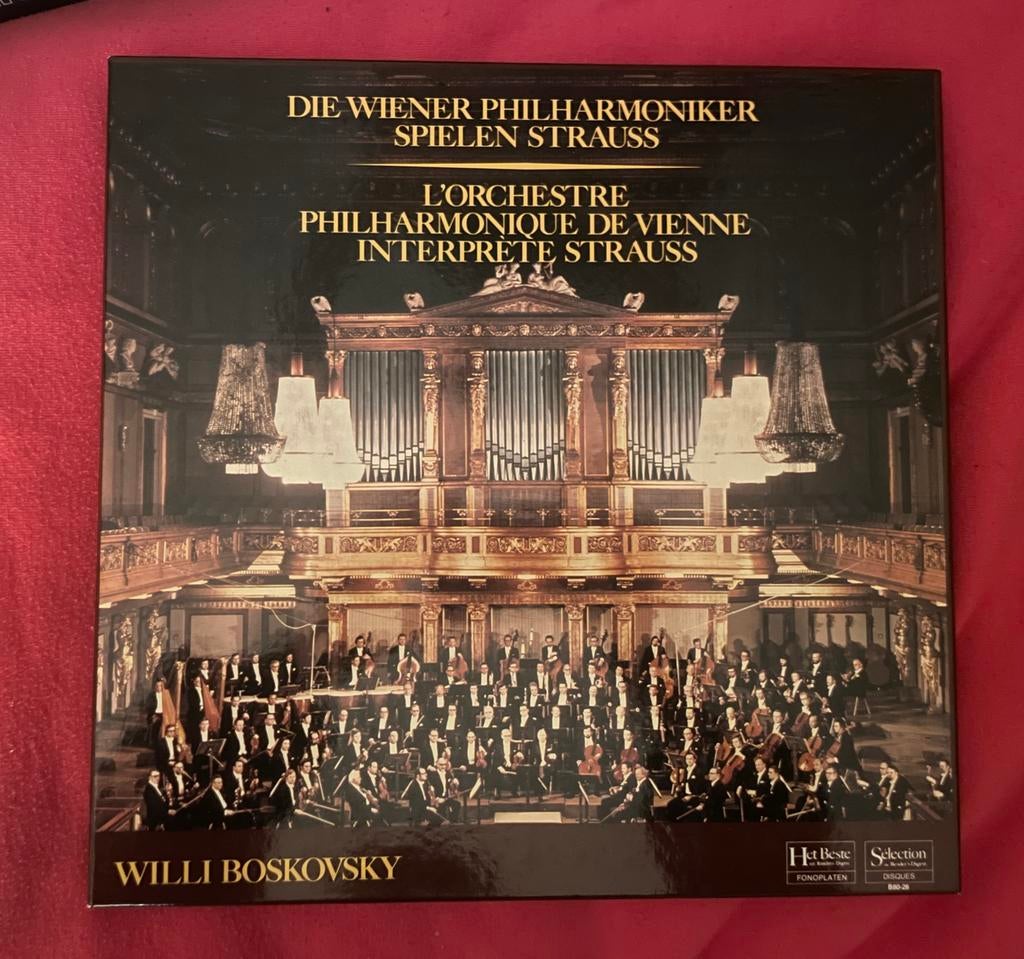 Wiener Philharmoniker spelen Strauss -Complete set, CD & DVD, Vinyles | Classique, Utilisé, Enlèvement
