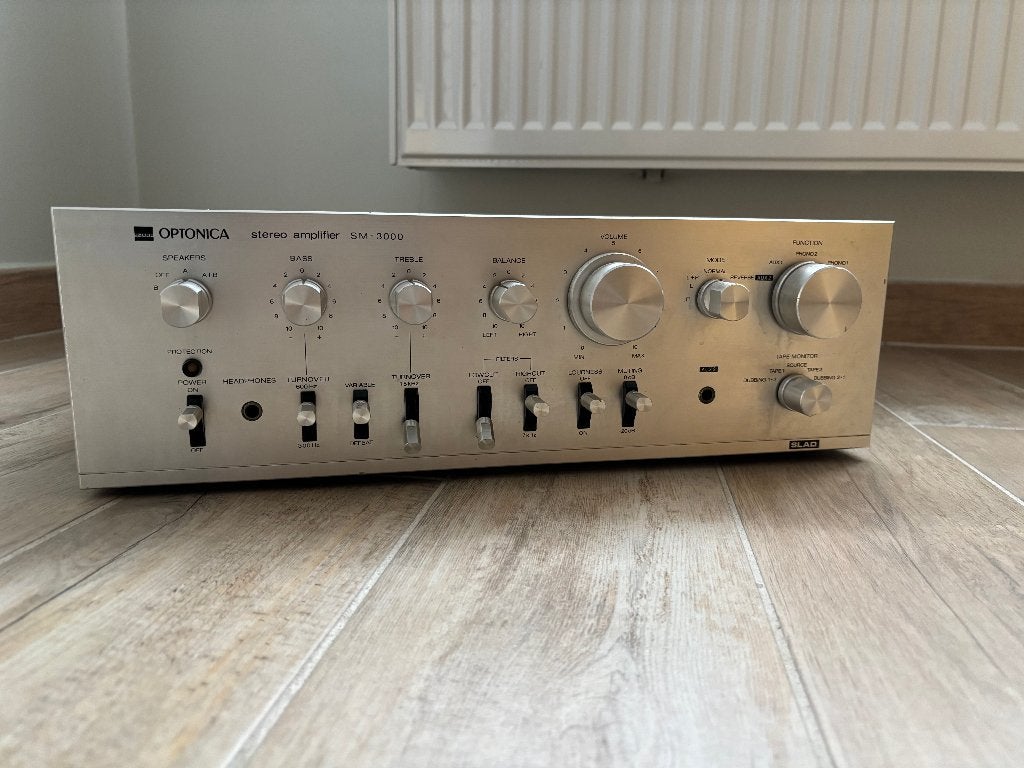 ️ Optonica / Sharp SM-3000 vintage versterker, Gebruikt, Ophalen, Overige merken, Minder dan 60 watt
