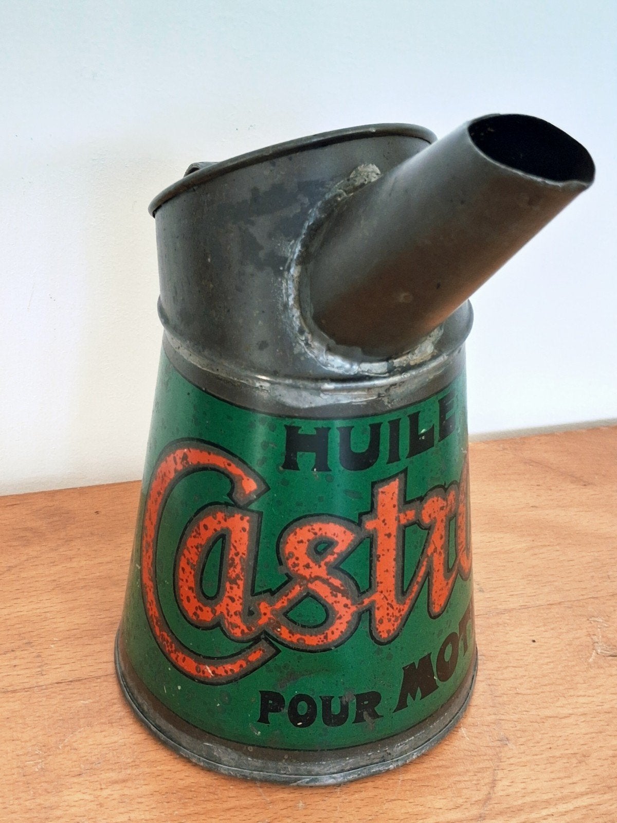 Zeldzame oliekan CASTROL jaren 30, Ophalen of Verzenden, Gebruikt, Gebruiksvoorwerp
