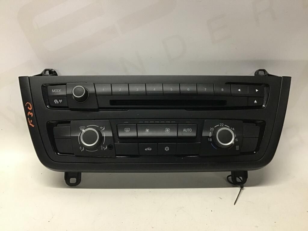Bedieningspaneel kachel BMW 3-serie F30/F80 ('12-'15), Gebruikt, -, -, Ophalen of Verzenden