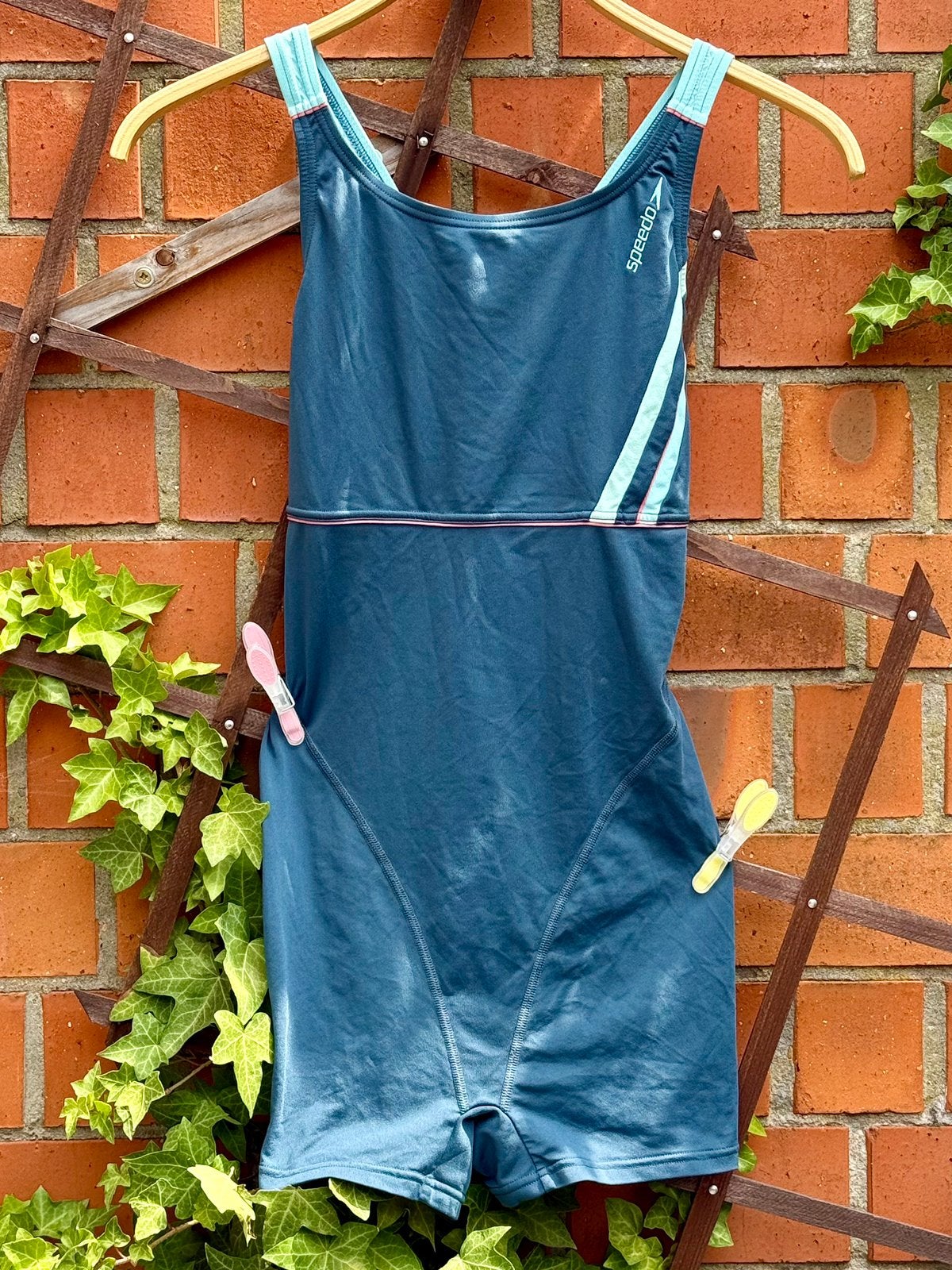 Maillot de bain une pièce avec short Speedo Taille D 42/F 44, Enlèvement ou Envoi, Comme neuf, Taille 42/44 (L), Bleu