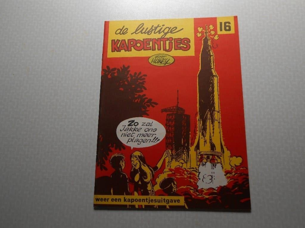 De lustige kapoentjes 16 1970. 1 ste druk., Boeken, Stripverhalen, Hurey, Eén stripboek, Nieuw, Ophalen of Verzenden