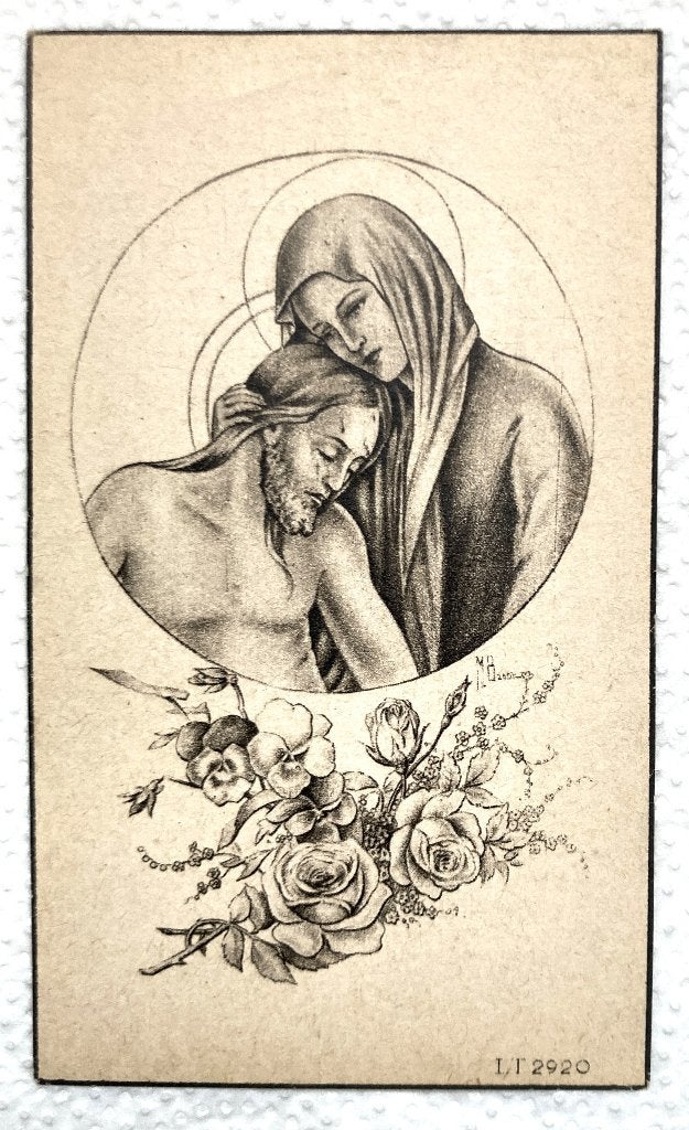 Oud bidprentje van Karel-Louis Ryssen, Verzamelen, Verzenden, Bidprentje