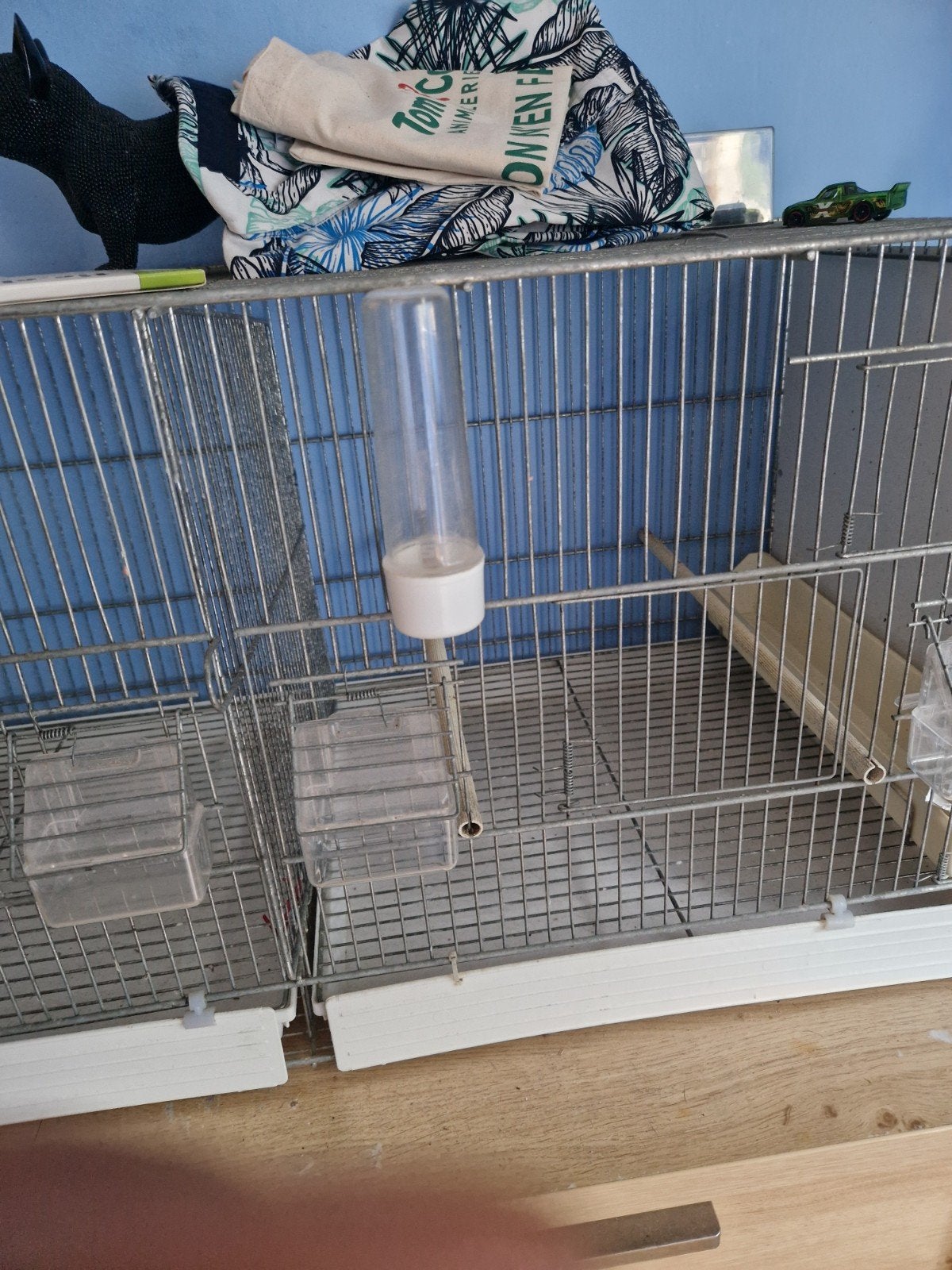 2 cage elevage canari, Enlèvement