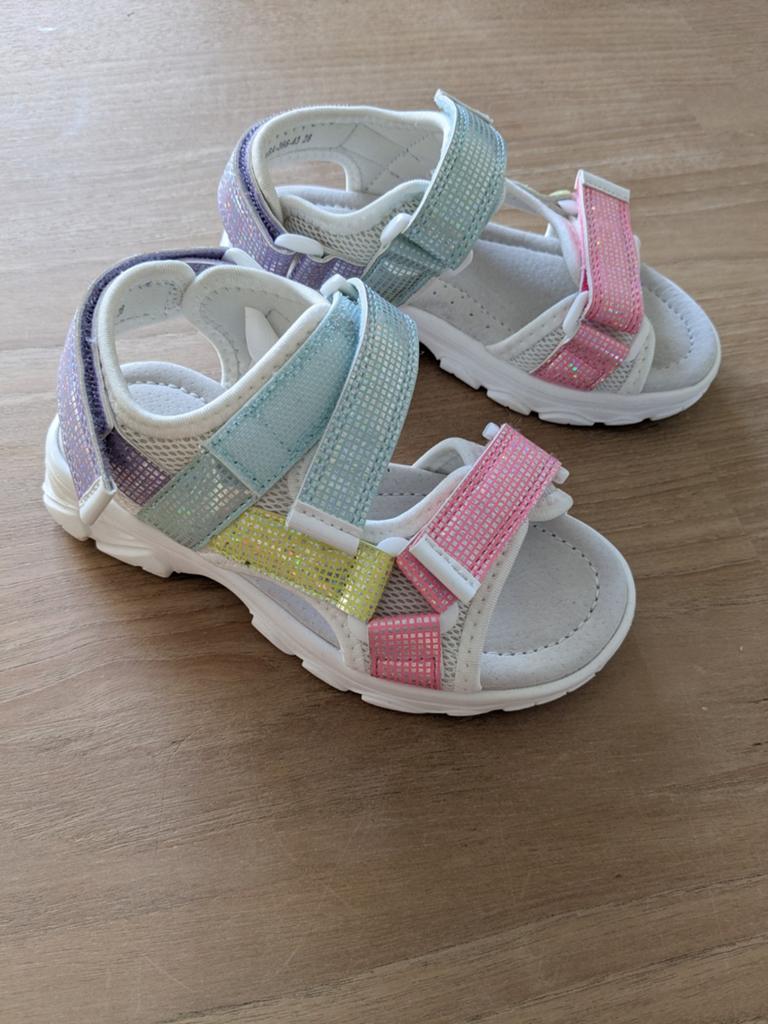 Leer sandalen maat 28, Kinderen en Baby's, Ophalen, Nieuw, Meisje