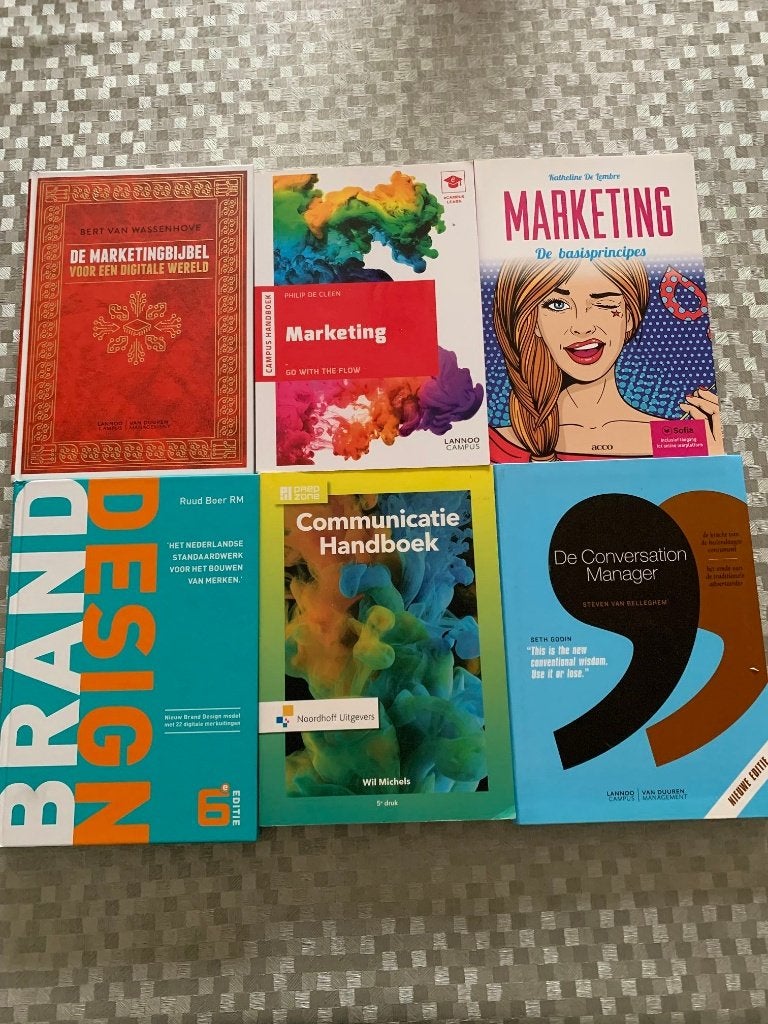 communicatiewetenschappen- marketingbijbel- brand design..., Ophalen of Verzenden, Nieuw