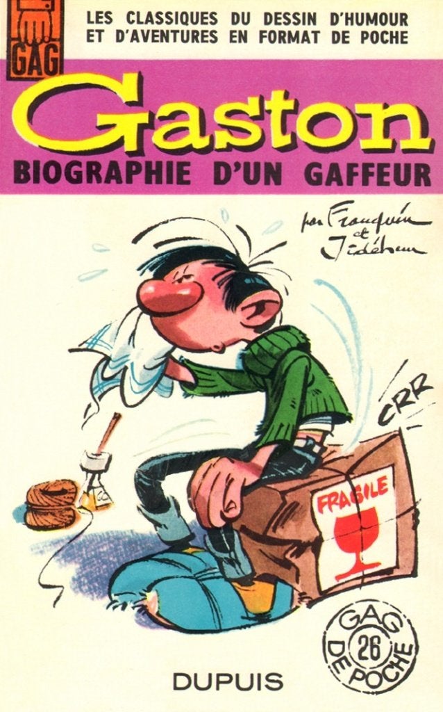 Gaston (1965 - Hors série) : Biographie d'un gaffeur - neuf., Neuf, Enlèvement ou Envoi, Une BD, Franquin