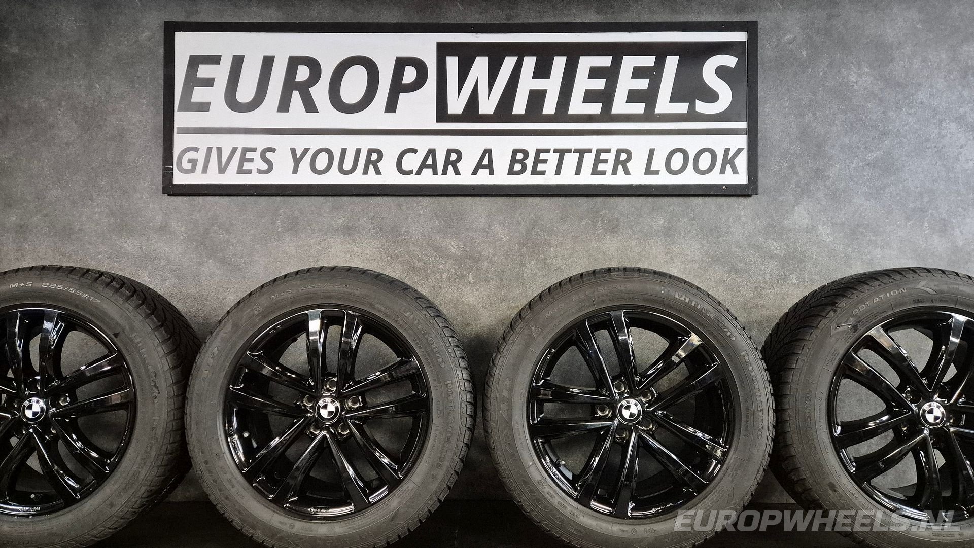 17 inch BMW X1 F48 X2 F39 velgen winterbanden zwart, Auto-onderdelen, Banden en Velgen, Gebruikt, -, -, Banden en Velgen