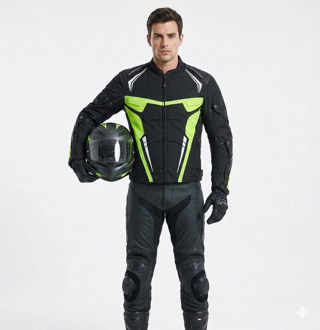 veste de Moto textile cordura 600D neuf CE protecteurs, Envoi, Neuf, avec ticket, Manteau | tissu