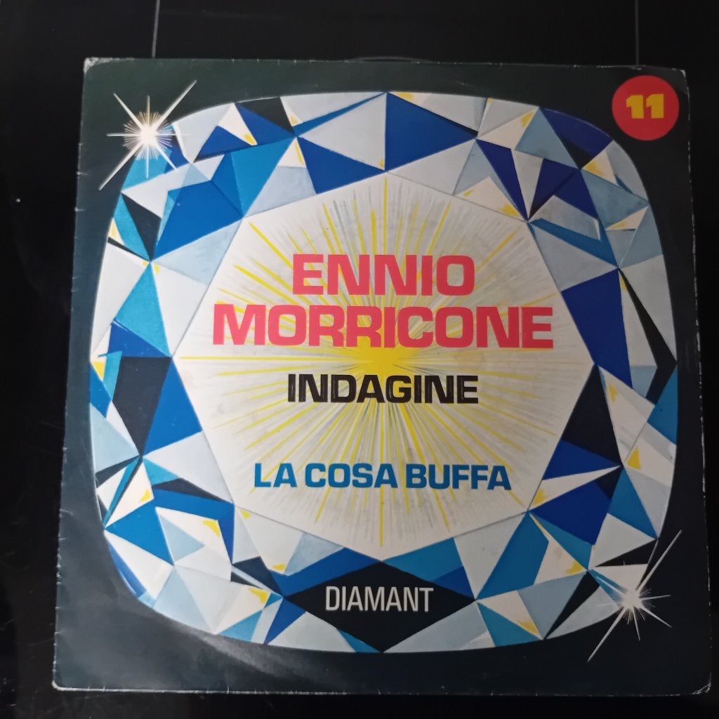 Célibataire Ennio Morricone Indagine, Enlèvement ou Envoi, Utilisé, 7 inch