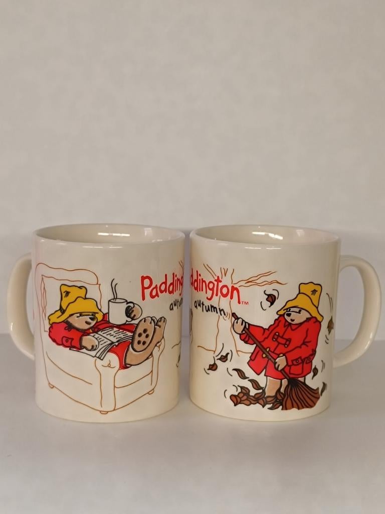 Paddington autumn (herfst) 1995 vintage mokken, Ophalen of Verzenden