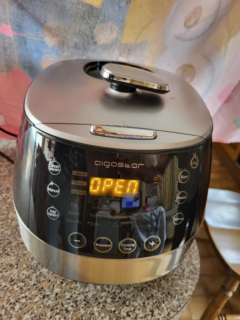 7 in 1 multicooker, Ophalen, Timer