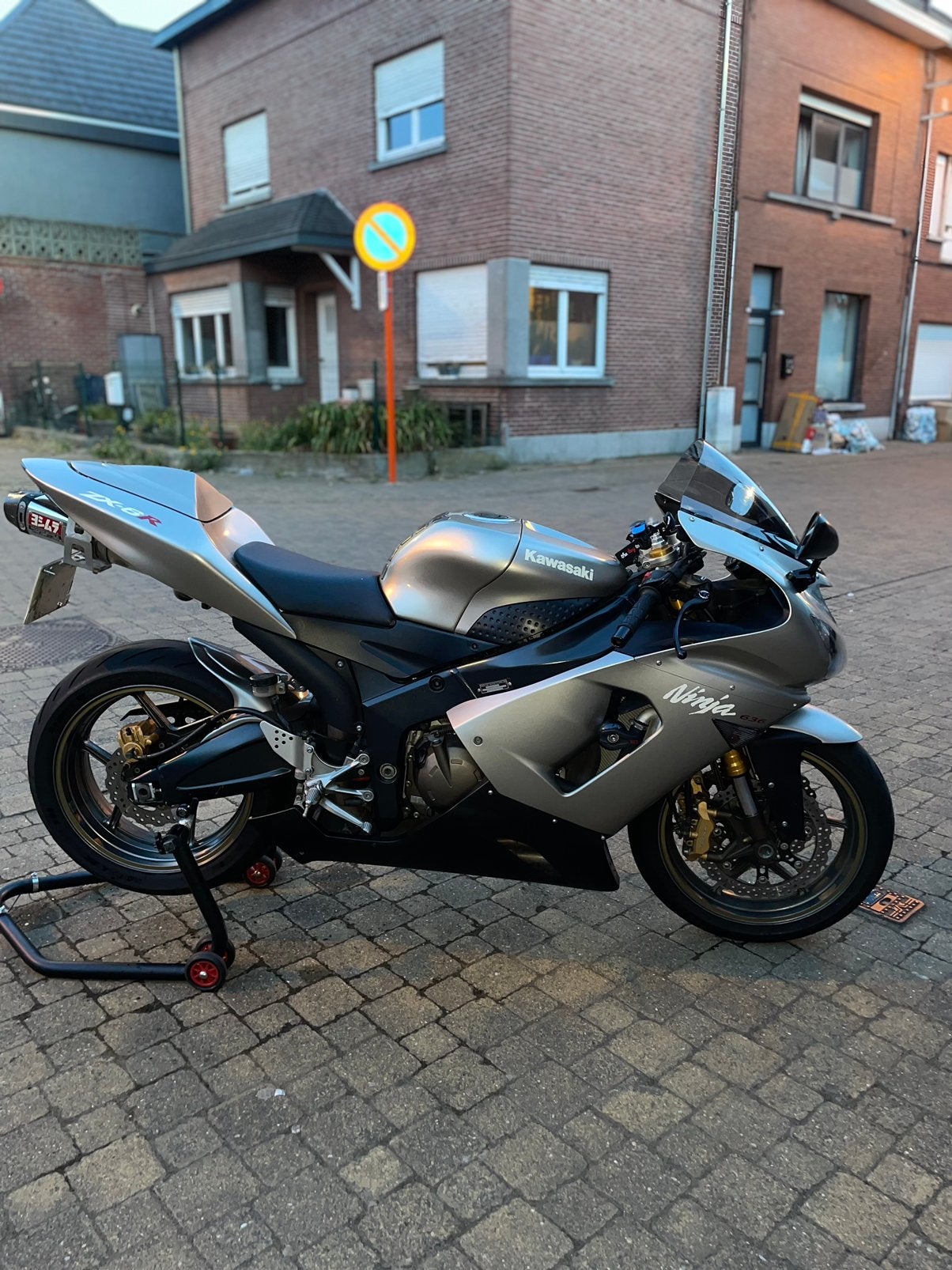 Kawasaki Ninja ZX6R, Permis Moto A, Occasion, Plus de 35 kW, Échappement sport