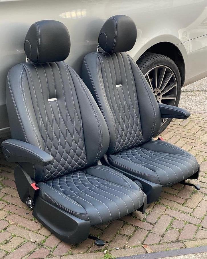 Mercedes vito w447 leren voorstoelen + achterbank nieuw!, Mercedes-Benz, Niet ingevuld, Nieuw, Niet ingevuld