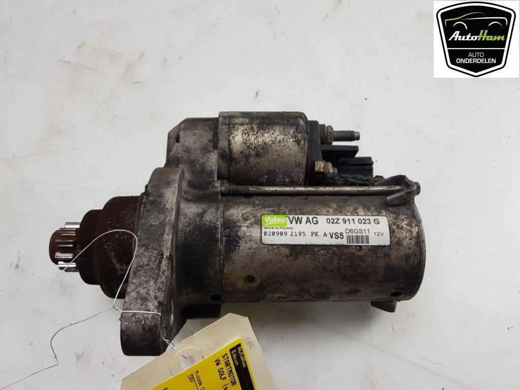 DÉMARREUR Volkswagen Golf VI (5K1) (01-2008/11-2013), Volkswagen, Valeo, Utilisé, 100, rue de Courcelles
75017  Paris, FR