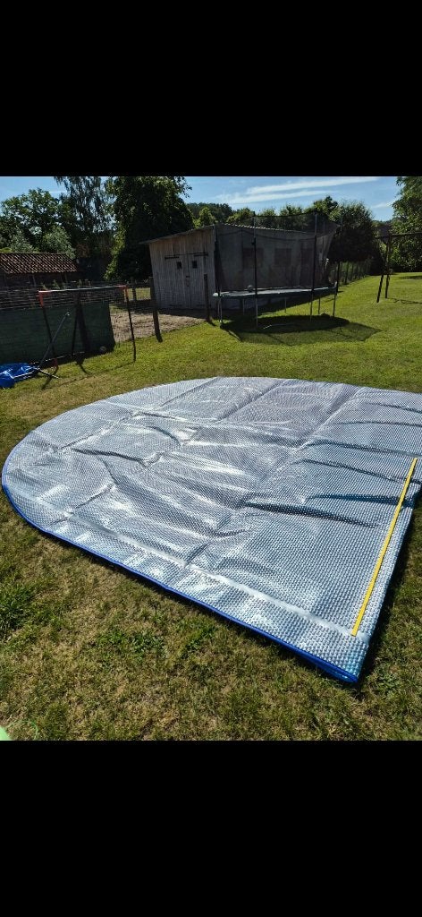 Afdekfolie zwembad, Tuin en Terras, Ophalen, Overige typen, 400 cm of meer, Ovaal