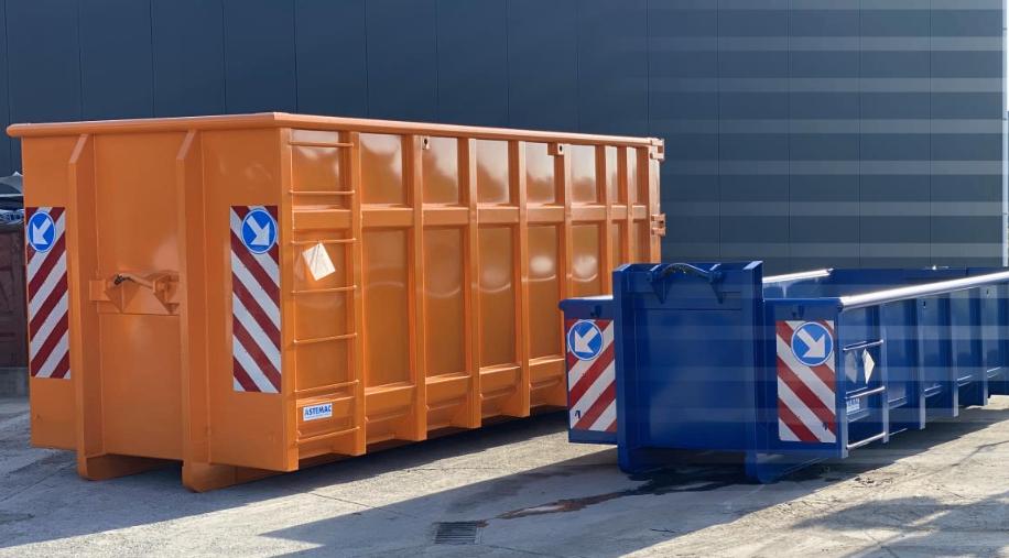 Location container pour différents déchets, Verzenden