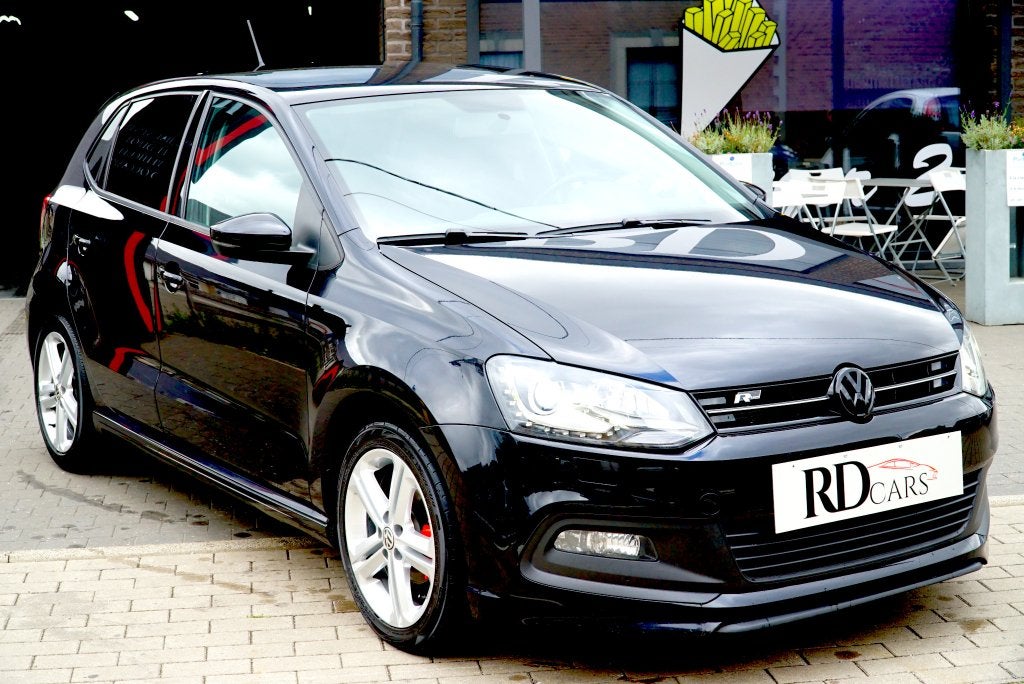 VW POLO R-LINE 1200CC TDI XENONS NAVI GARANTIE 12 MOIS, Autos, Volkswagen, Euro 5, Achat, Entreprise, Boîte manuelle