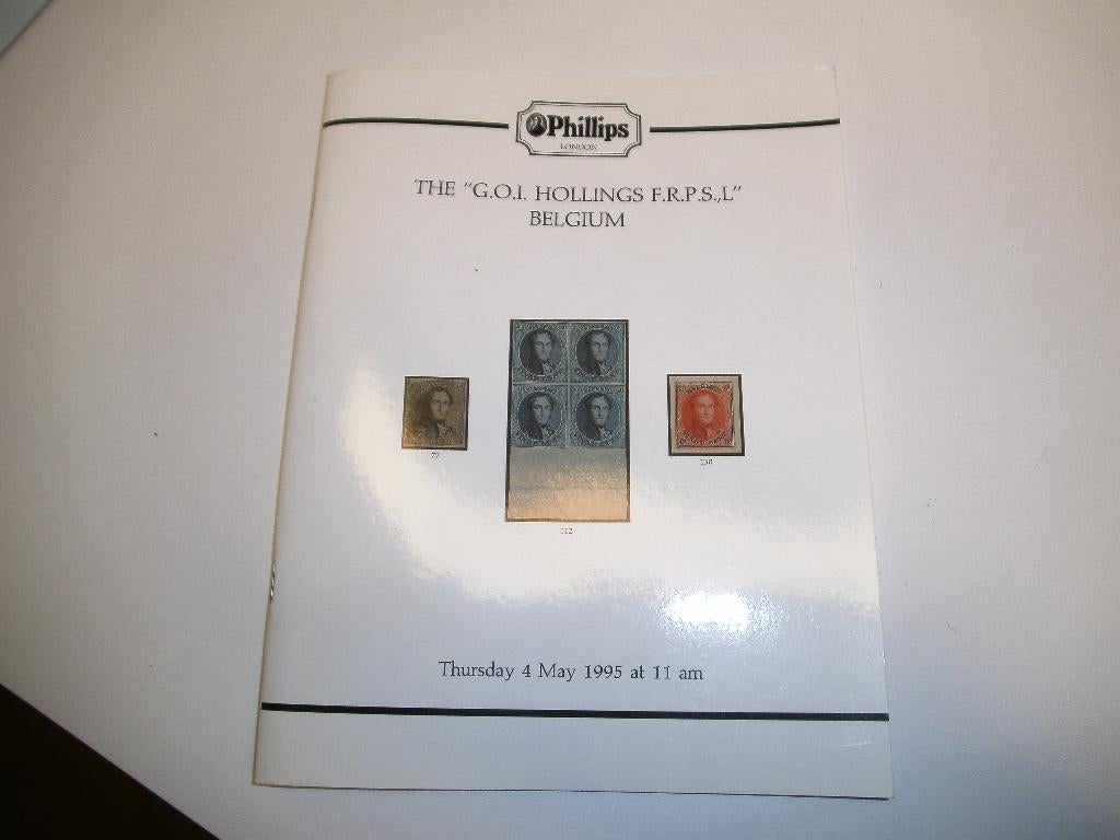 Postzegels-Veilingcatalogus Philips Londen (Post-0026), Ophalen of Verzenden, Catalogus