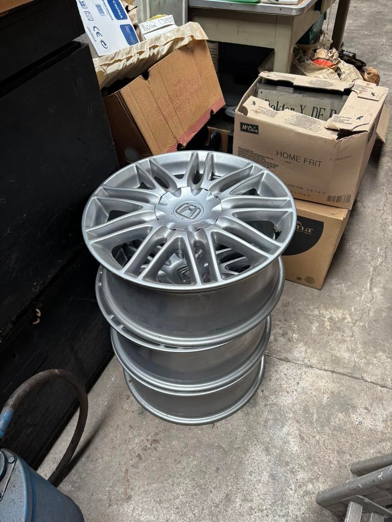 Originele nieuwe set aluvelgen 17’’ Honda, Auto-onderdelen, Banden en Velgen, Ophalen, Velg(en), Nieuw, 17 inch