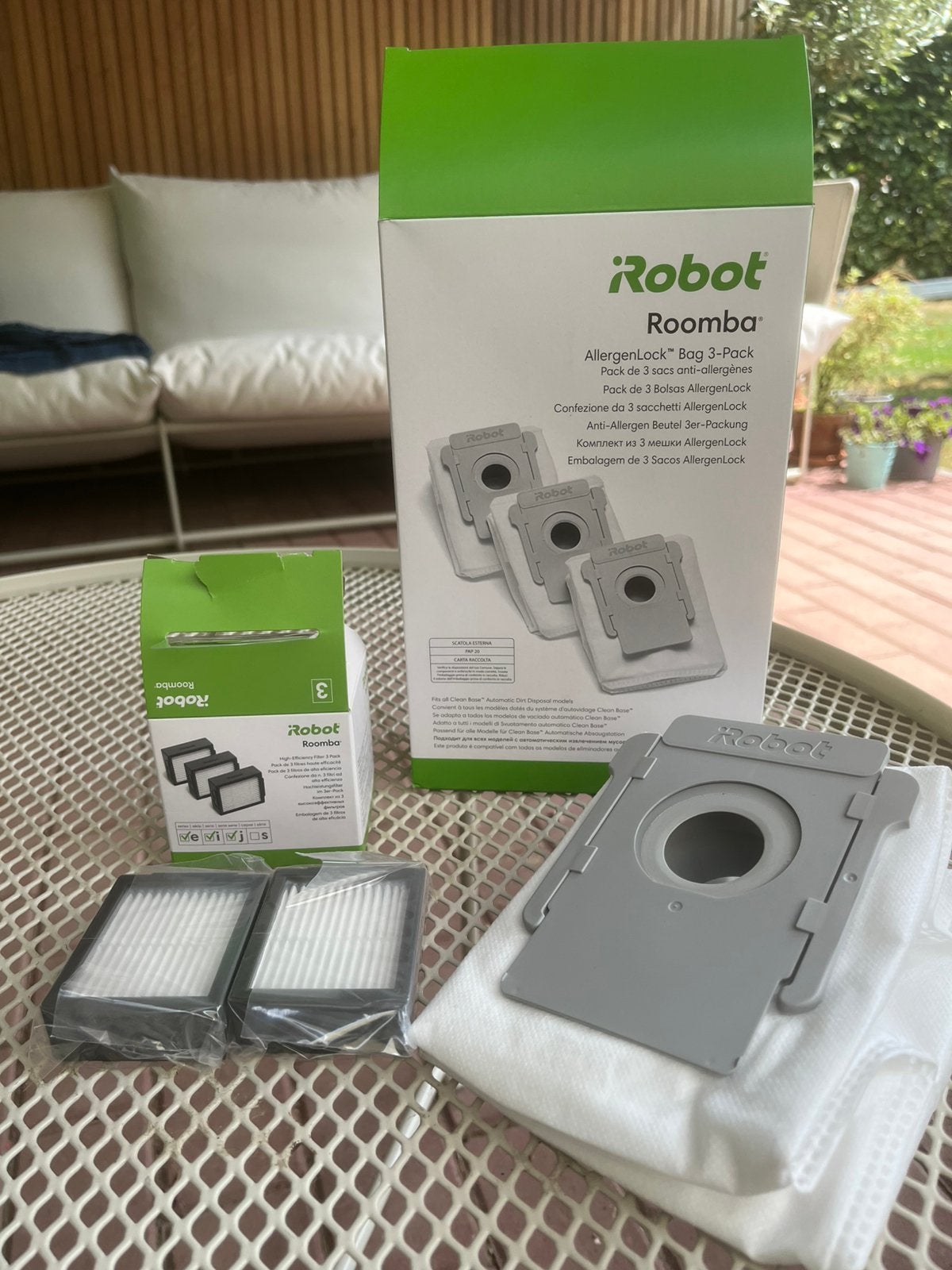 iRobot filters en stofzak, Enlèvement, Sac à poussière, Aspirateur robot, IRobot