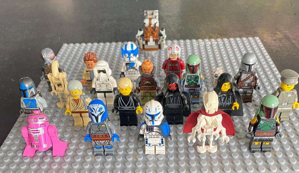 Lego star wars minifigs in nieuwstaat, Ophalen, Inclusief minifiguren, Star Wars, Lego