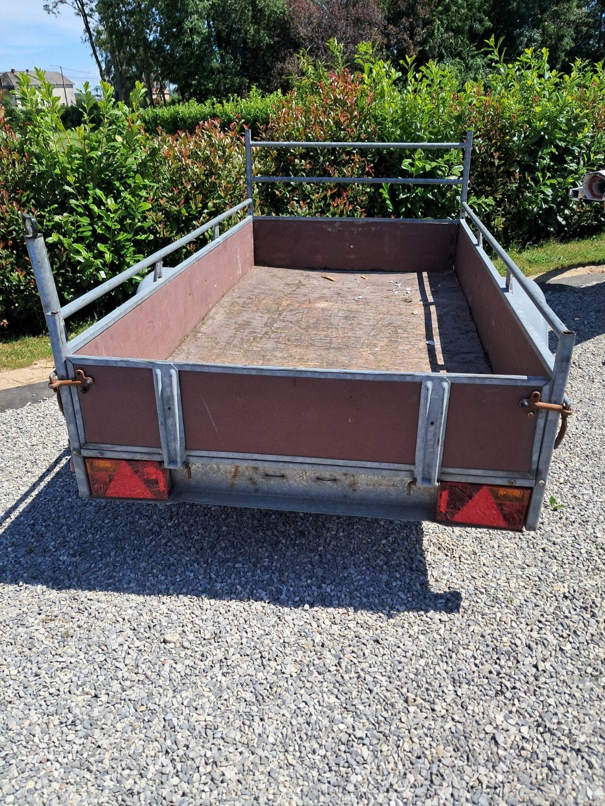 SARIS aanhangwagen, Ophalen