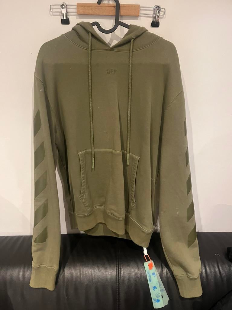 off white diagonal arrow hoodie, Overige kleuren, Ophalen of Verzenden, Zo goed als nieuw, Off white