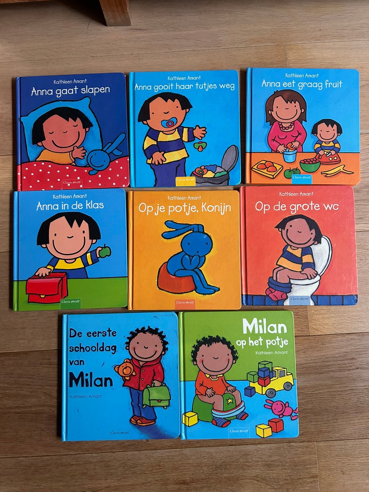 Kathleen amant anna en milan boekjes, Ophalen of Verzenden, Zo goed als nieuw