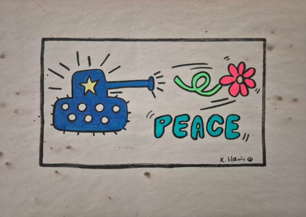 Keith Haring, Antiek en Kunst, Kunst | Schilderijen | Modern, Ophalen