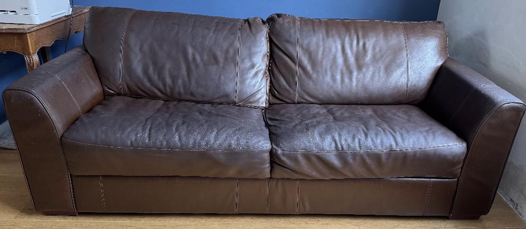 Gratuit : canapé en cuir, 75 à 100 cm, 200 à 250 cm, Banc droit, Traditionnel