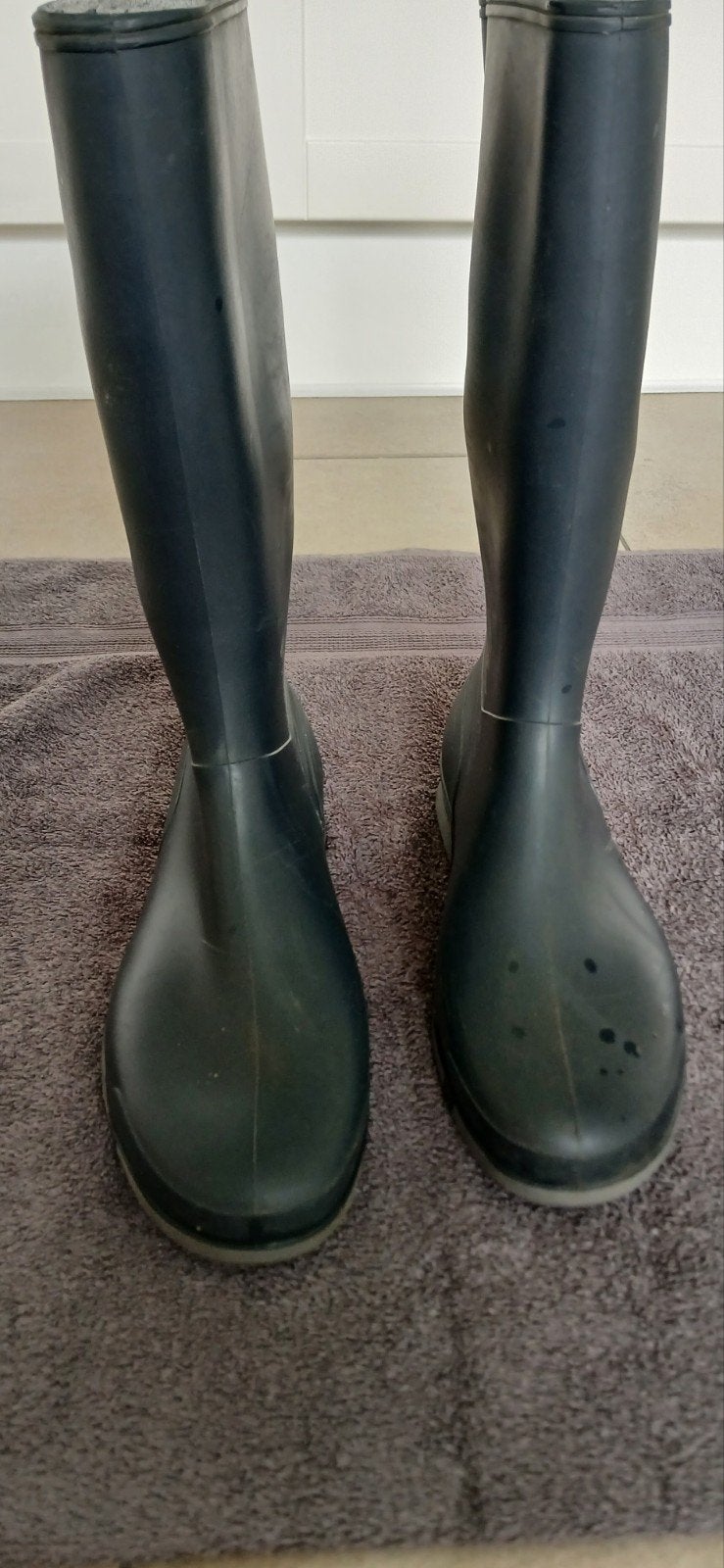 Bottes de pluie bleu foncé taille 41, Animaux & Accessoires, Vêtements d'équitation, Enlèvement