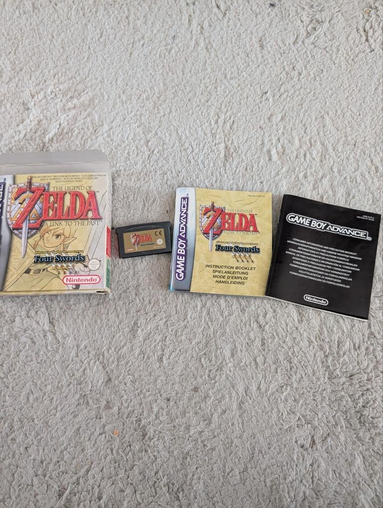 Zelda four swords gba, Consoles de jeu & Jeux vidéo, Jeux | Nintendo DS, Enlèvement