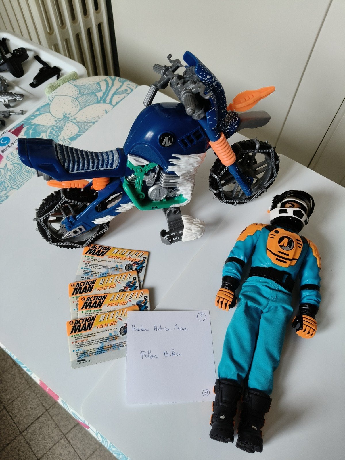 Hasbro Action Man - Polar Bike, Ophalen of Verzenden