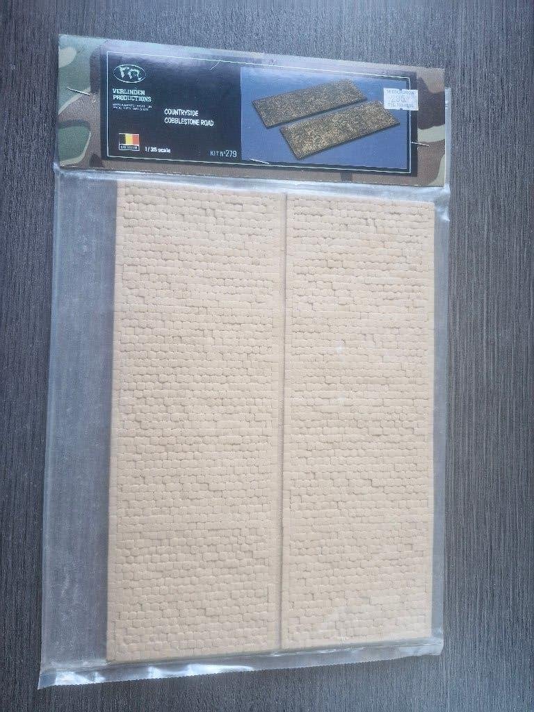 Verlinden 1/35 Countryside Cobblestone Road, Hobby en Vrije tijd, Modelbouw | Figuren en Diorama's, Ophalen of Verzenden, Nieuw