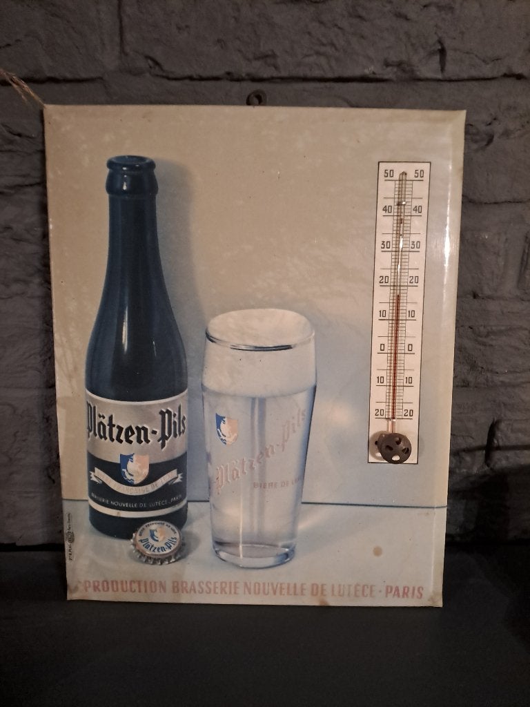 Glasoid bierbord, Ophalen of Verzenden, Gebruikt, Reclamebord, Plaat of Schild, Overige merken