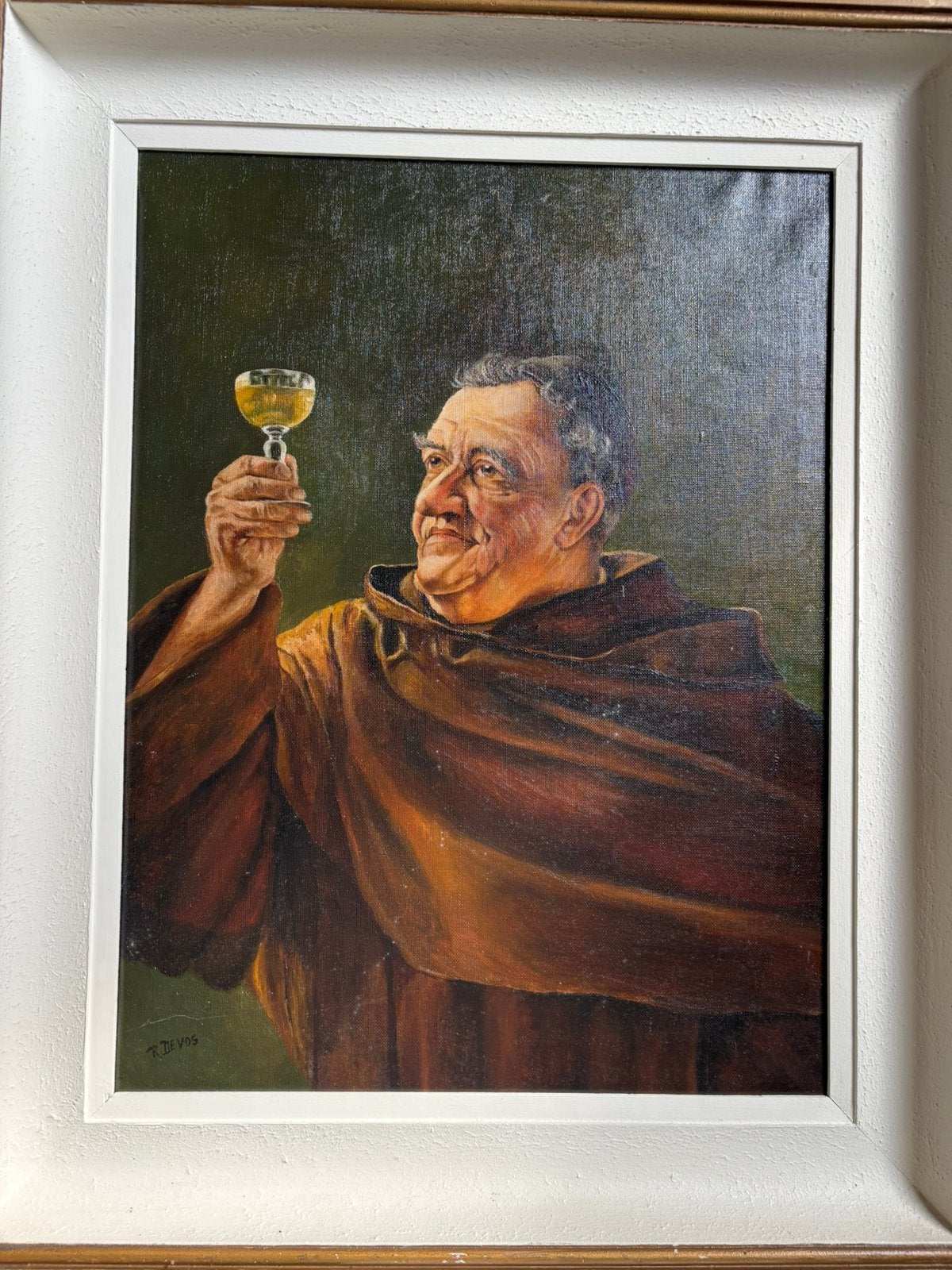 Olie op doek, Enlèvement, Signé, Toile