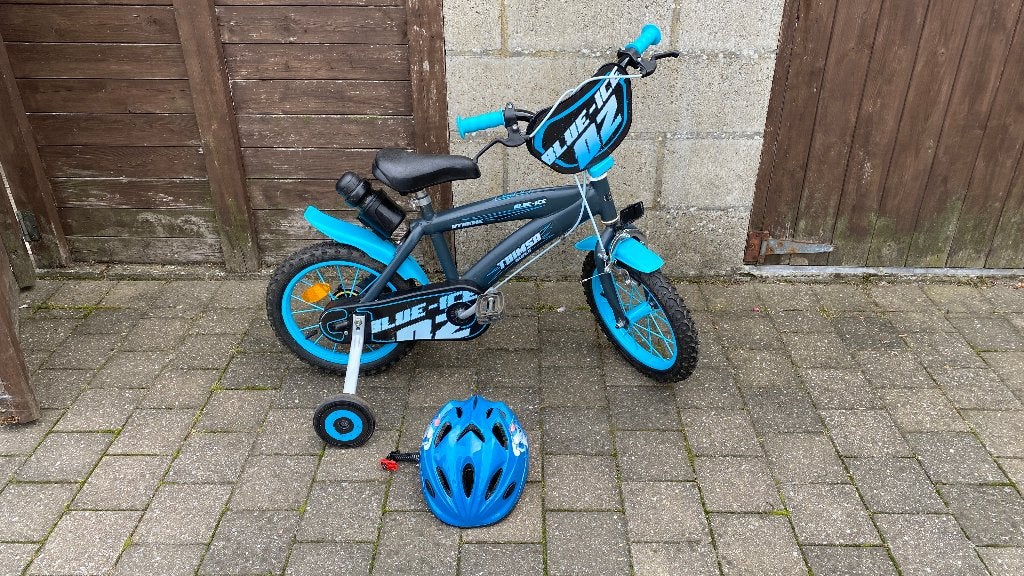 Kinderfietsje, Fietsen en Brommers, Ophalen, Zijwieltjes, Velgrem, Toimsa