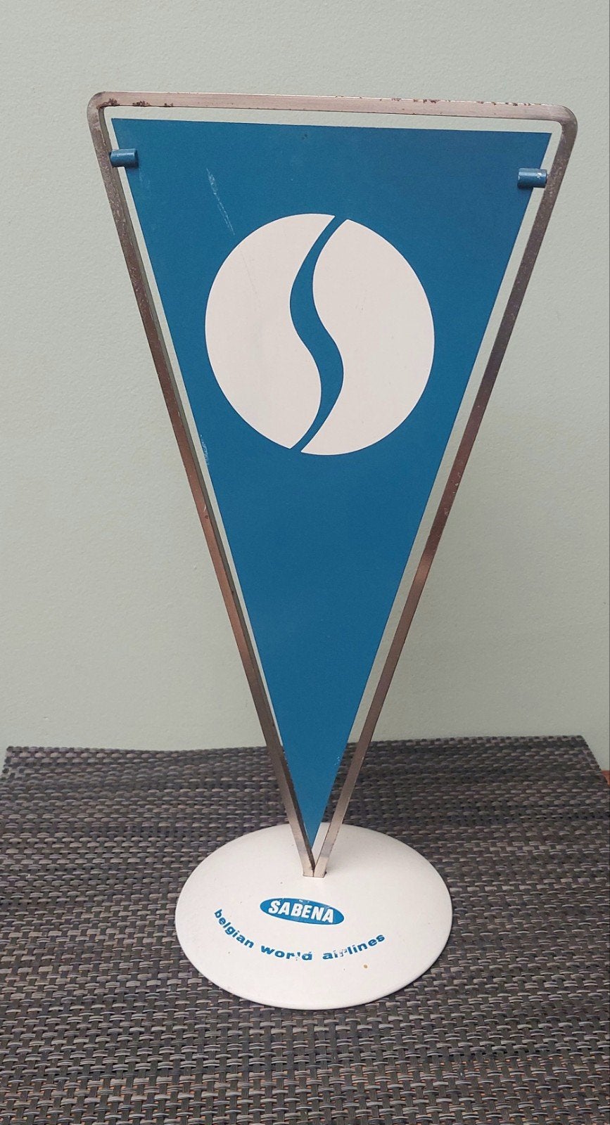 ZELDZAME SABENA-vlag., Ophalen of Verzenden, Gebruikt