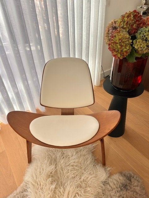 'Carl Hansen style' design zetel, Antiek en Kunst, Ophalen, Stoel