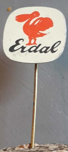 épinglette publicitaire erdal, Enlèvement ou Envoi, Utilisé, Autres types