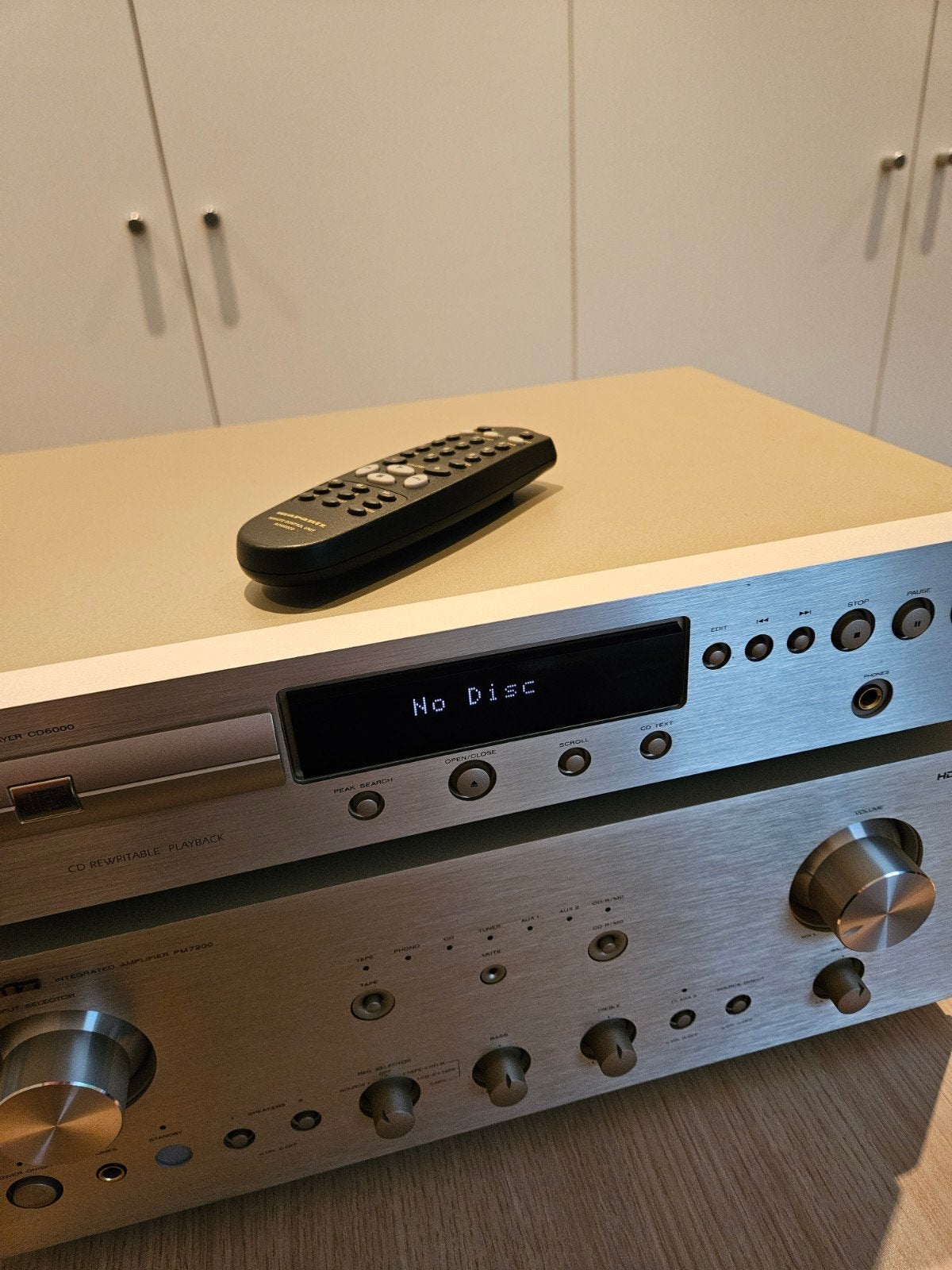 Marantz CD6000 (champagne) met originele AB., Audio, Tv en Foto, Cd-spelers, Marantz, Ophalen