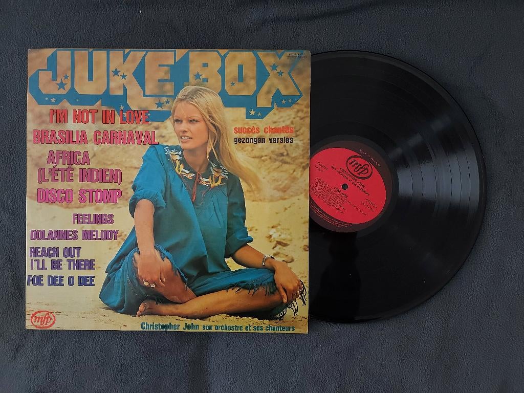 Vinyle : Juke box (14 titres). 33t., Compilation, Enlèvement, Utilisé