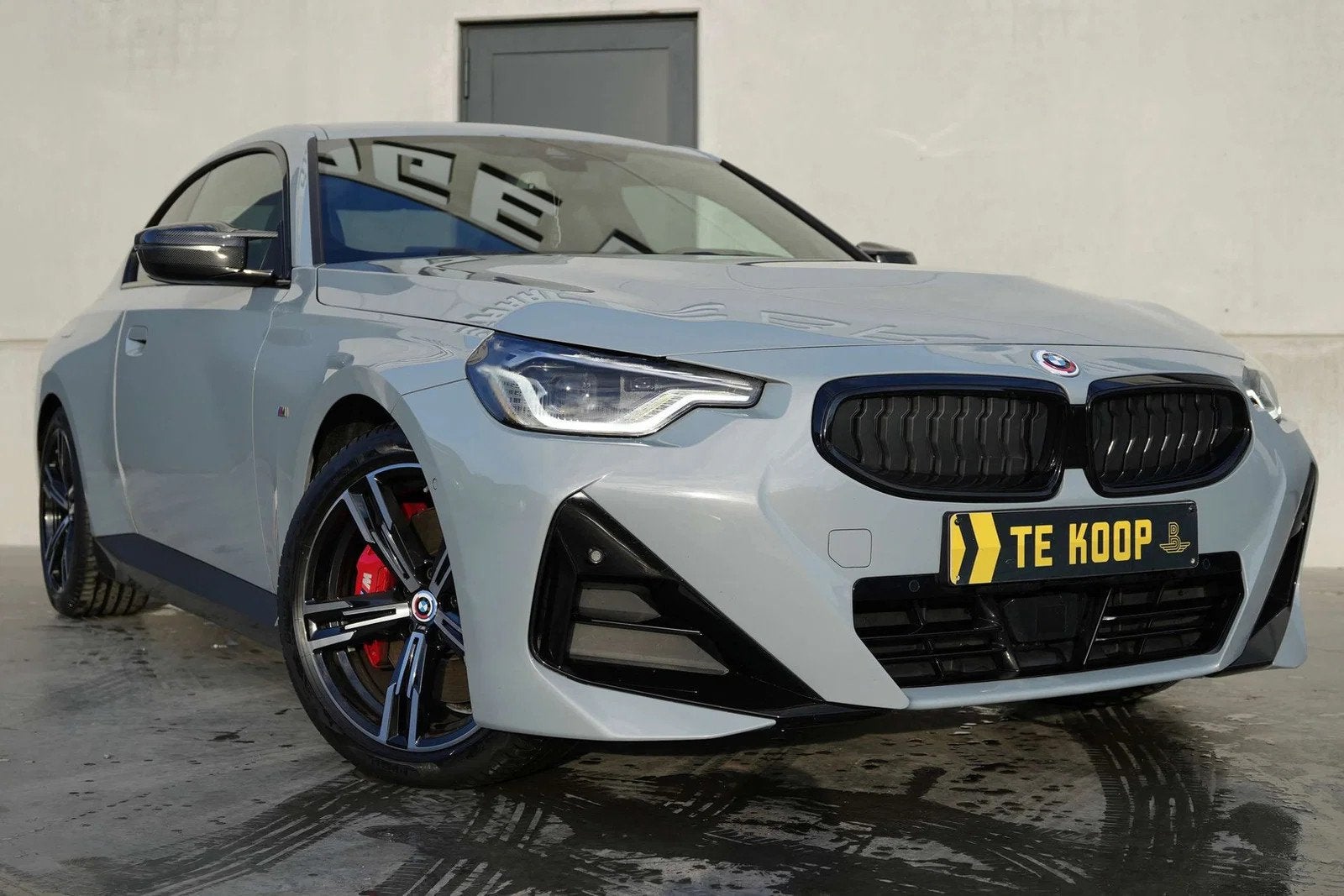 BMW 2 Serie 220 M Sport | Brooklyn Grey | Adaptieve LED | Ca, Autos, Cuir, Argent ou Gris, Noir, 2 portes